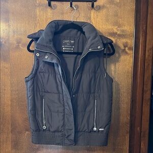 Calvin Klein Grey Quilted Vest
